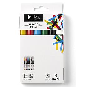 Liquitex Professional Fine Paint Marker Set of 6