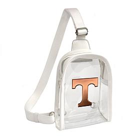 Littlearth NCAA Tennessee Volunteers 3D Logo Clear Mini Sling