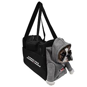 Littlearth NHL Carolina Hurricanes Furry Fan Pet Carrier
