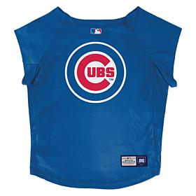 Littlearth Official MLB Big Pet Stretch Jersey - Chicago Cubs