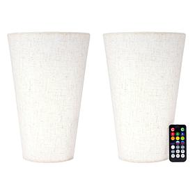 Living Glow Rechargeable Wall Sconce Light 2-pack