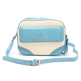 London Fog Canvas Everyday Lightweight Crossbody Bag 