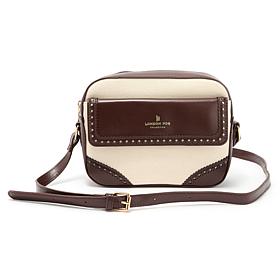 London Fog Canvas Everyday Lightweight Crossbody Bag 