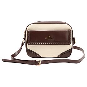 London Fog Canvas Everyday Lightweight Crossbody Bag 