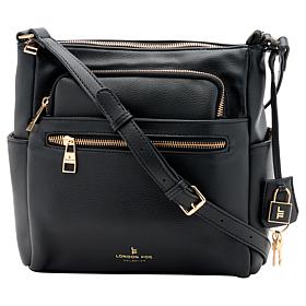 London Fog Linda Multi-Pocket Crossbody Bag