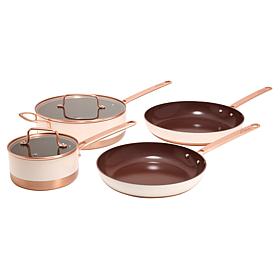 Lorna Maseko Ceramic Nonstick Two-Tone 6-piece Cookware Set