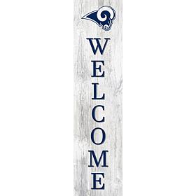 Los Angeles Rams 48" Welcome Leaner  