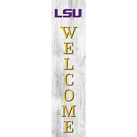 Louisiana State University 48" Welcome Leaner