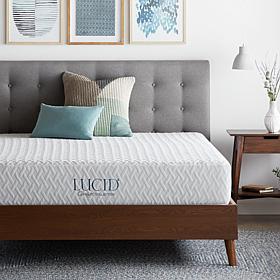 LUCID Comfort Collection 10" Plush Memory Foam Mattress - Twin