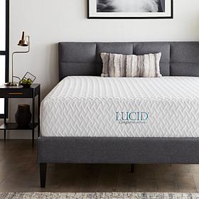 LUCID Comfort Collection 12" Gel Memory Foam Mattress - Twin XL