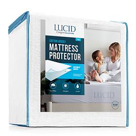 LUCID Comfort Collection Mattress Protector - Queen