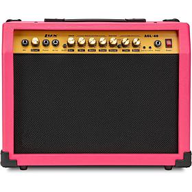 LyxPro Electric Guitar Amplifier 40-Watt Guitar Amp w/Built-In Speaker