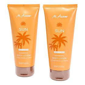 M. Asam Sun Shimmering Body Lotion 2-pack