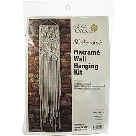 Macrame Wall Hanger Kit - Leaves and Branches
