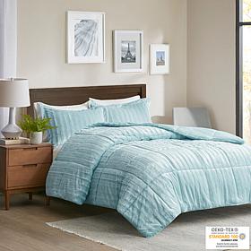 Madison Park Duke Faux Fur Comforter 3-piece Set