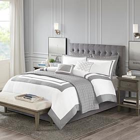 Madison Park Heritage 8pc Comforter/Coverlet Collection- King/Cal King