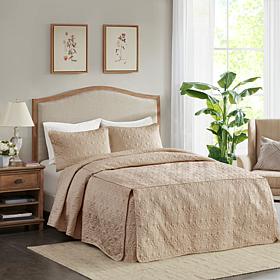 Madison Park Quebec Fitted Bedspread Set - King