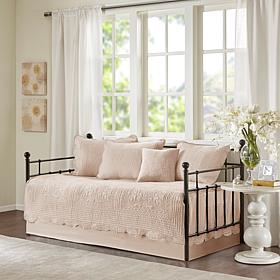 Madison Park Tuscany 6pc Reversible Scalloped Daybed Cover Set
