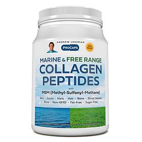 Marine and Free Range Collagen Peptides with MSM - 30 Servings