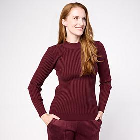 Mark & James by Badgley Mischka Noemi Ribbed Knit Sweater