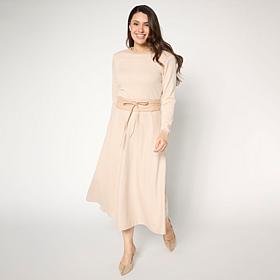 Mark & James by Badgley Mischka Odilia Crew Neck Combo Dress