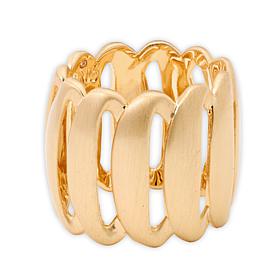 Marla Wynne Brushed Link Band Ring