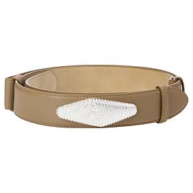 Marla Wynne Rhombus Buckle Belt