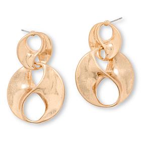 Marla Wynne Twisted Disc Earrings