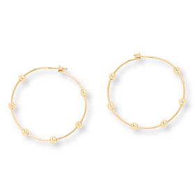 Marlyn by Marlyn Schiff Station Design Hoop Earrings