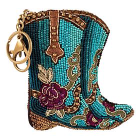 Mary Frances Hand-Beaded Multi-Functional Coin Purse