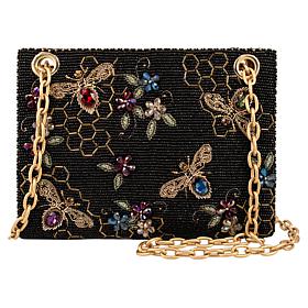 Mary Frances Haute Hive Beaded Crossbody