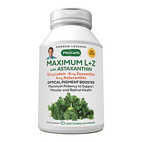 Maximum L + Z with
Astaxanthin - 360 Capsules