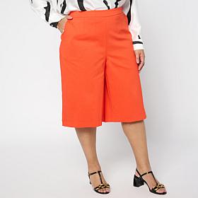 Megan Renee Cotton Twill Culotte