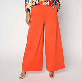 Megan Renee Cotton Twill Wide Leg Pant