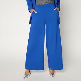 Megan Renee Cotton Twill Wide Leg Pant