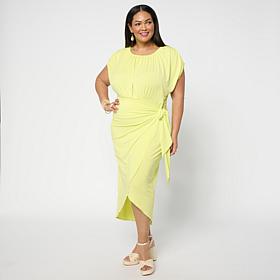 Megan Renee Faux Wrap Dress