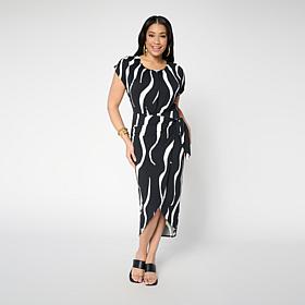 Megan Renee Faux Wrap Dress