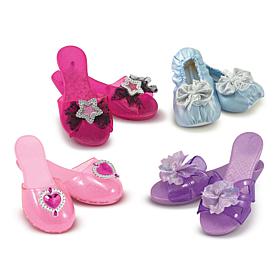 Melissa & Doug Dress-Up Shoes - Role Play Collection