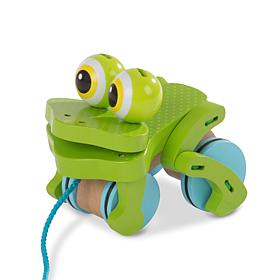 Melissa & Doug First Play Frolicking Frog Pull Toy