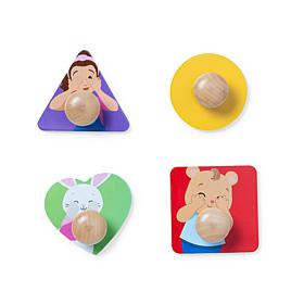 Melissa & Doug Ms. Rachel Wooden Peek-a-Boo Puzzle with Mirror