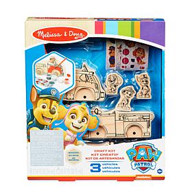 Melissa & Doug Paw Patrol Wooden Craft Kit - Vehicles