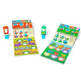 Melissa & Doug Sticker Wow Dino & Tiger Bundle