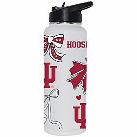 Memory Company 34oz Bow White Quencher Indiana