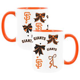Memory Company Giants 2pk 15oz Bow Coffee Mug