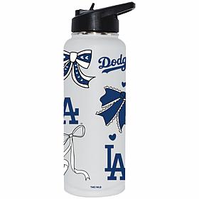 Memory Company MLB Dodgers 34-oz Bow White Quencher Tumbler
