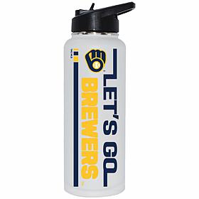 Memory Company MLB Milwaukee Brewers 34oz Quencher with Lid