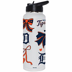 Memory Company MLB Tigers 34-oz Bow White Quencher Tumbler