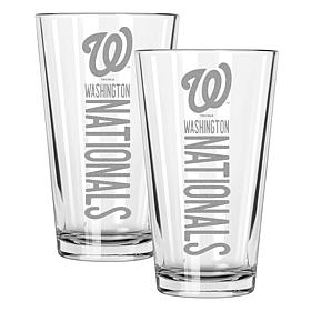 Memory Company Nationals 2
pack 16oz Pint Glass