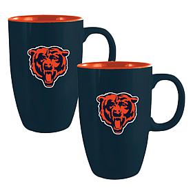 Memory Company NFL Bears 20oz Ceramic Team Tall Mug 2-Pack