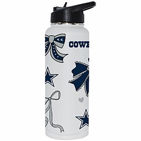 Memory Company NFL Cowboys 34-oz Bow White Quencher Tumbler